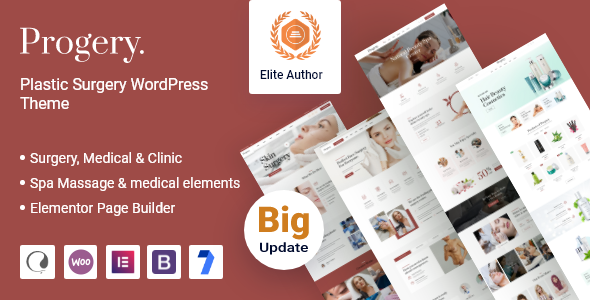 Progery - Plastic Surgery WordPress Theme + RTL Progery - Plastic Surgery WordPress Theme + RTL