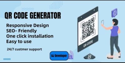 QR Code Generator Theme + Tool For Blogger