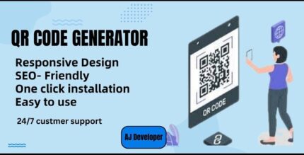 QR Code Generator Theme + Tool For Blogger