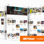 Qenews - Creative WordPress Theme for Bloggers