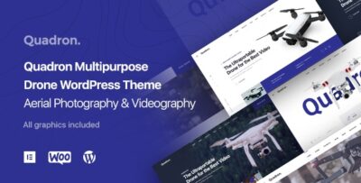 Quadrone - Drone, UAV, Video Pilot WordPress Theme