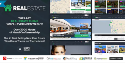 Real Estate - Real Estate WordPress Theme