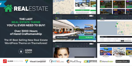 Real Estate – Real Estate WordPress Theme