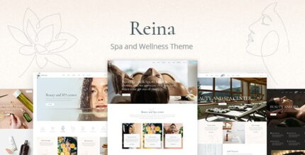 Reina - Spa and Wellness Theme