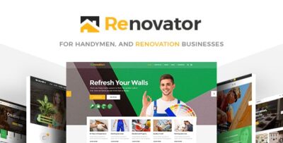 Renovator - Contractors and Renovation Business Theme