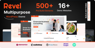 Revel - Responsive Multipurpose WordPress & WooCommerce Theme