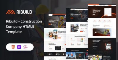 Ribuild - Construction Company HTML5 Template
