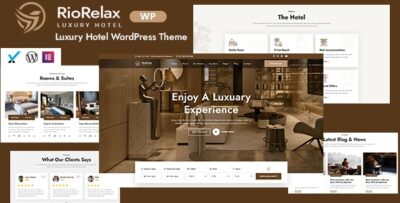 Riorelax - Luxury Hotel WordPress Theme