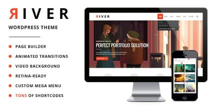 River - Retina Multi-Purpose WordPress Theme