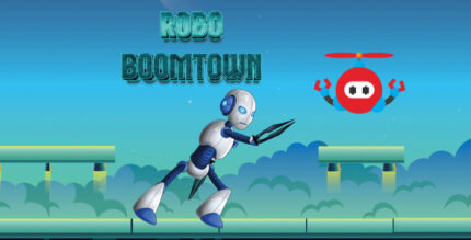 Robo Boomtown Game - Platformer Game - HTML5, Construct 3