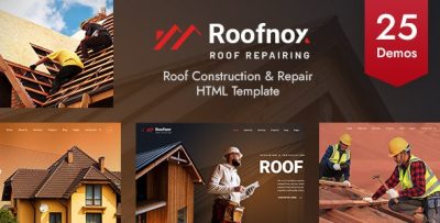 Roofnox - Roof Construction and Repair HTML Template