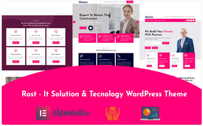 Rost - Technology & IT Solutions WordPress Theme