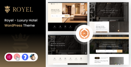 Royel - Luxury Hotel WordPress Theme + RTL