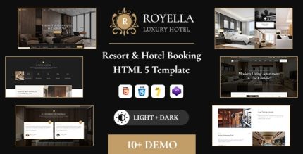 Royella - Resort and Hotel Boking HTML5 Template