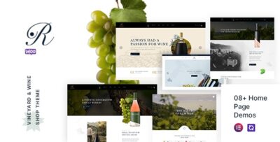 Rummen - Wine Shop WordPress Theme