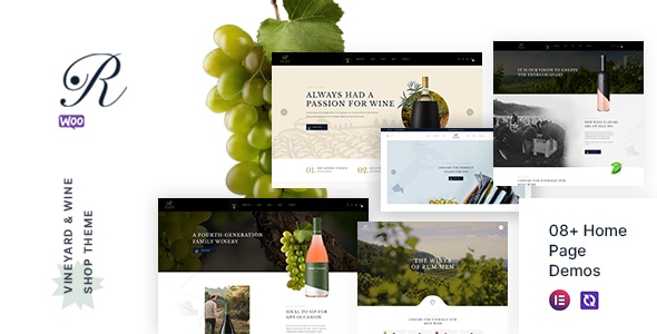 Rummen - Wine Shop WordPress Theme Rummen - Wine Shop WordPress Theme