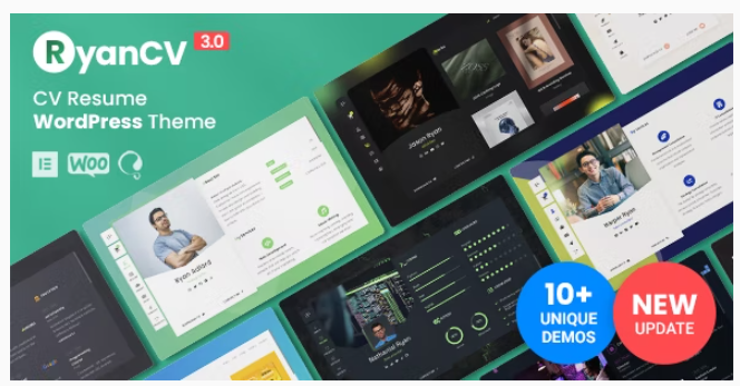 RyanCV - Resume WordPress Theme RyanCV - Resume WordPress Theme