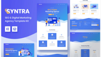 SYNTRA - SEO & Digital Marketing Agency Template Kit