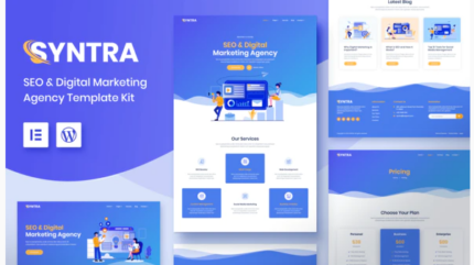 SYNTRA – SEO & Digital Marketing Agency Template Kit