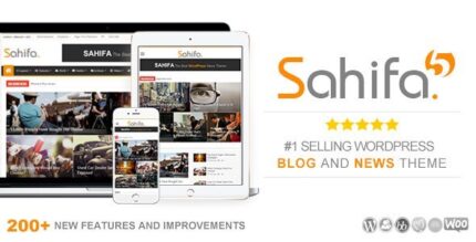 Sahifa - Responsive WordPress News Magazine Blog Theme download