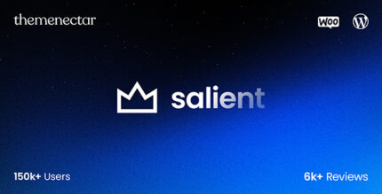 Salient - Creative Multipurpose & WooCommerce Theme v17.0.0