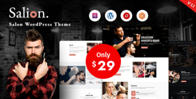 Salion - Hair Salon WordPress Theme