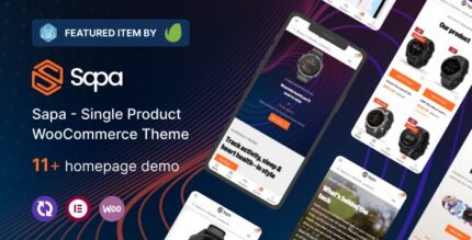 Sapa - Product Landing Page WooCommerce Theme v1.1.5