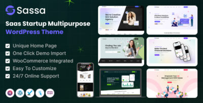 Sassa - Startup Multipurpose WordPress Theme