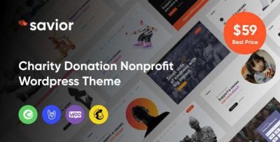 Savior - Charity & Nonprofit Wordpress Theme