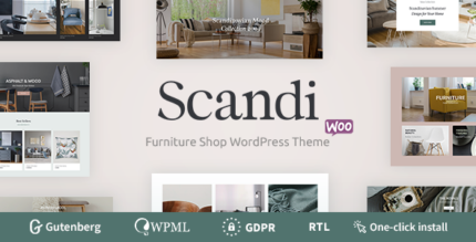 Scandi - Decor & Furniture Shop WooCommerce Theme v1.1.4