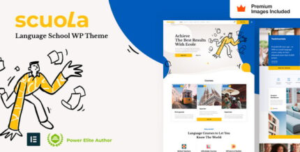 Scuola - Language School WordPress Theme