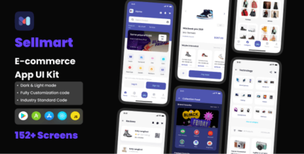 Sellmart - E-commerce App App React Native CLI Ui Kit