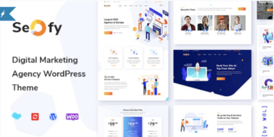 Seofy Digital & Marketing WordPress Theme