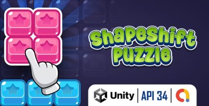 ShapeShift Puzzle - Complete Unity Game