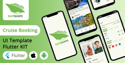 ShipShape - Online Cruise Booking Flutter UI Kit
