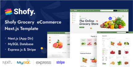 Shofy - Grocery eCommerce Next js Template