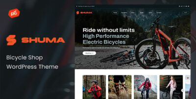 Shuma - Bike Shop WordPress Theme