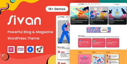 Sivan Blog & Magazine WordPress Theme