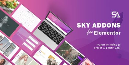 Sky Addons - for Elementor Page Builder WordPress Plugin v2.0.4