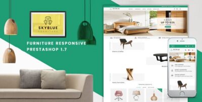 Skyblue Furniture and Home Decor Prestashop Theme