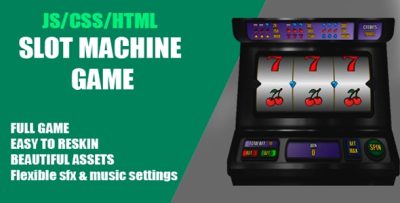 Slot Machine - HTML5 Casino Game