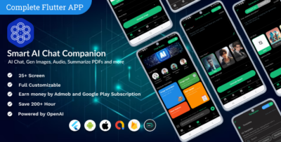 Smart AI Chat Companion Complete Flutter Application