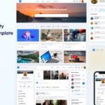 Social - Network & Community Next.js Template