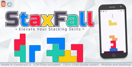 StaxFall - HTML5 Casual Game