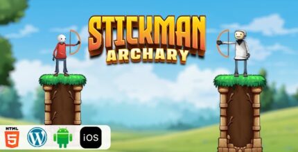 Stickman Archary - HTML5 Game