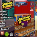 Subway Runner - HTML5 Game - Construct 3 + Firebase Leaderboard (Without Plugin)