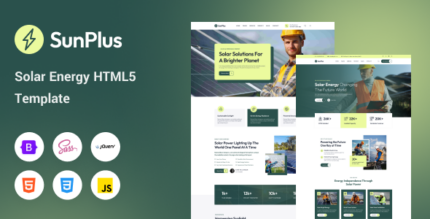 SunPlus - Solar Energy HTML Template