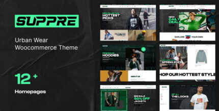 Suppre - Urban Wear WooCommerce Theme