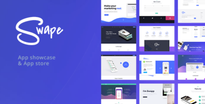 Swape - App Showcase & App Store Theme v2.2