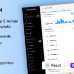 Techmin - React Bootstrap Admin & Dashboard Template